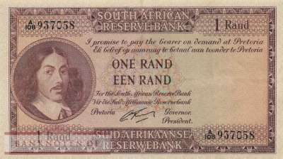 Südafrika - 1  Rand (#102b_VF)