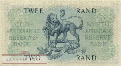 Südafrika - 2  Rand (#104b_UNC)