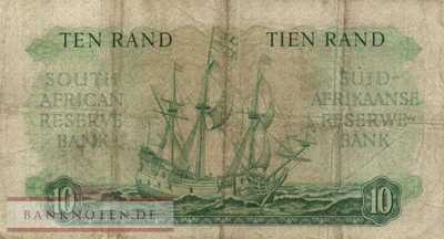 South Africa - 10  Rand (#106a_F)