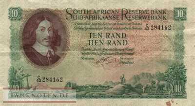 South Africa - 10  Rand (#106b_F)