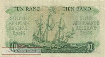 South Africa - 10  Rand (#107b_VF)