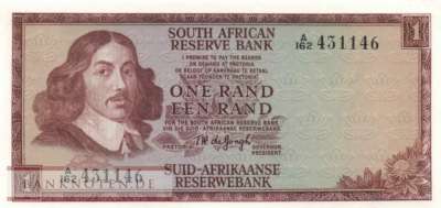 Südafrika - 1  Rand (#109b_UNC)