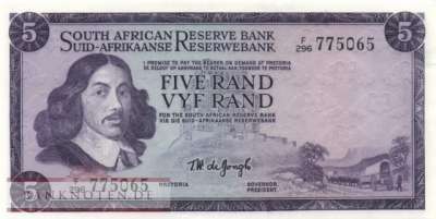 Südafrika - 5  Rand (#111c_UNC)