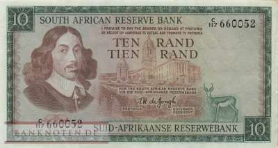 Südafrika - 10  Rand (#113b_VF)