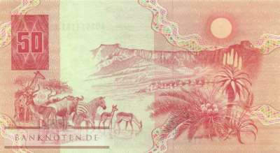 Südafrika - 50  Rand (#122b_UNC)