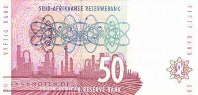 South Africa - 50  Rand (#125b_UNC)