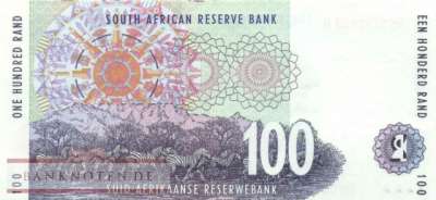 South Africa - 100  Rand (#126b_UNC)