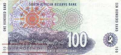 Südafrika - 100  Rand (#126b_VF)