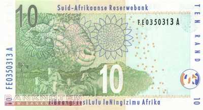 South Africa - 10  Rand (#128a_UNC)
