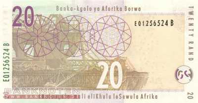 Südafrika - 20  Rand (#129a_UNC)