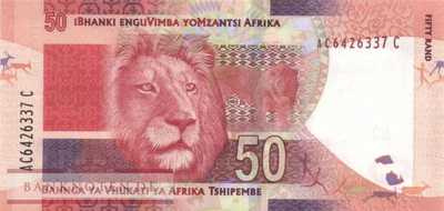 South Africa - 50  Rand (#135_UNC)