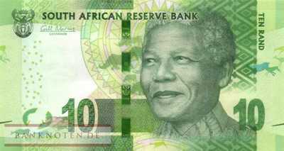 Südafrika - 10  Rand (#138a_UNC)
