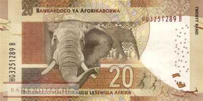 Südafrika - 20  Rand (#139b_UNC)