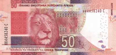 Südafrika - 50  Rand (#140b_UNC)