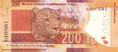 Südafrika - 200  Rand (#142b_UNC)