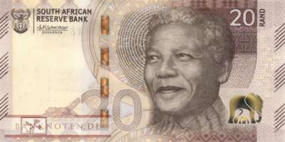 Südafrika - 20  Rand (#149a_UNC)