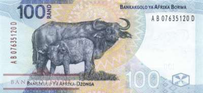 Südafrika - 100  Rand (#151a_UNC)