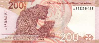 Südafrika - 200  Rand (#152a_UNC)