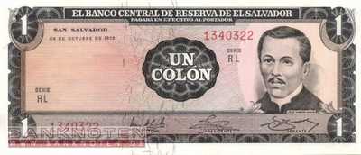 El Salvador - 1  Colon (#115a-72_UNC)
