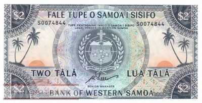 Samoa - 2  Tala - offizieller Nachdruck (#017r_UNC)