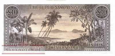 Samoa - 10  Tala - official reprint (#018r_UNC)