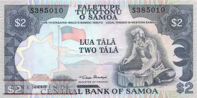 Samoa - 2  Tala (#025_UNC)