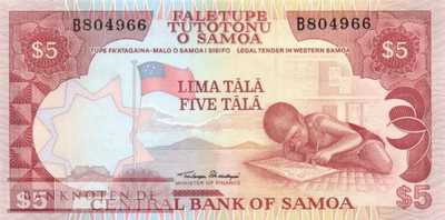 Samoa - 5  Tala (#026_UNC)