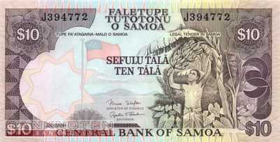 Samoa - 10  Tala (#034b_UNC)