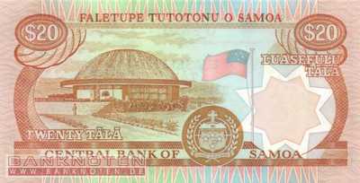 Samoa - 20  Tala (#035a-2_UNC)