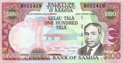 Samoa - 100  Tala (#037_UNC)