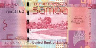 Samoa - 5  Tala (#038b_UNC)
