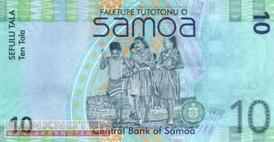 Samoa - 10  Tala (#039a_UNC)