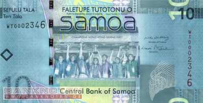 Samoa - 10  Tala (#039a_UNC)