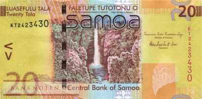 Samoa - 20  Tala (#040b_UNC)