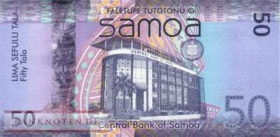 Samoa - 50  Tala (#041b_UNC)