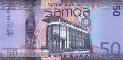 Samoa - 50  Tala (#041c_UNC)