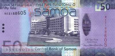 Samoa - 50  Tala (#041c_UNC)