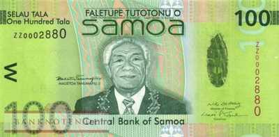 Samoa - 100  Tala - Ersatzbanknote (#043r_UNC)