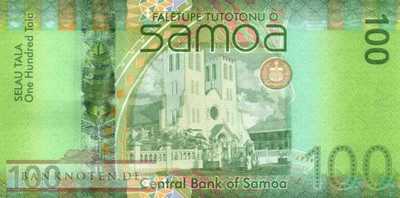 Samoa - 100  Tala (#044b_UNC)
