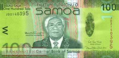 Samoa - 100  Tala (#044b_UNC)