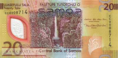 Samoa - 20  Tala (#049_UNC)