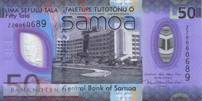 Samoa - 50  Tala - Ersatzbanknote (#050R_UNC)