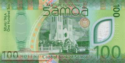 Samoa - 100  Tala - Ersatzbanknote (#051R_UNC)