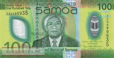 Samoa - 100  Tala - Ersatzbanknote (#051R_UNC)