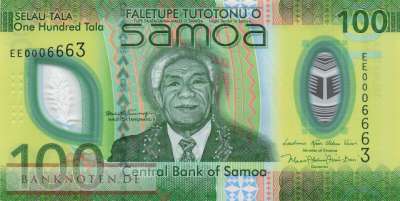 Samoa - 100  Tala (#051_UNC)