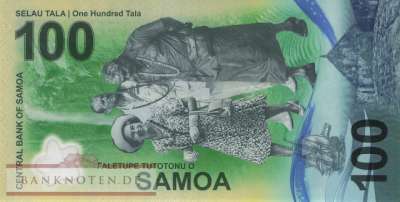 Samoa - 100  Tala - Gedenkbanknote (#056_UNC)