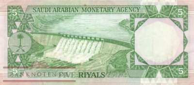 Saudi Arabien - 5  Riyals (#017b_VF)