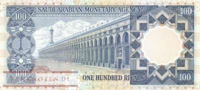 Saudi Arabia - 100  Riyals (#020_UNC)