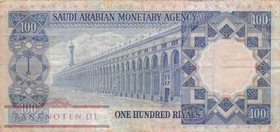 Saudi Arabien - 100  Riyals (#020_VG)