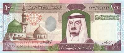Saudi Arabia - 100  Riyals (#025a_UNC)